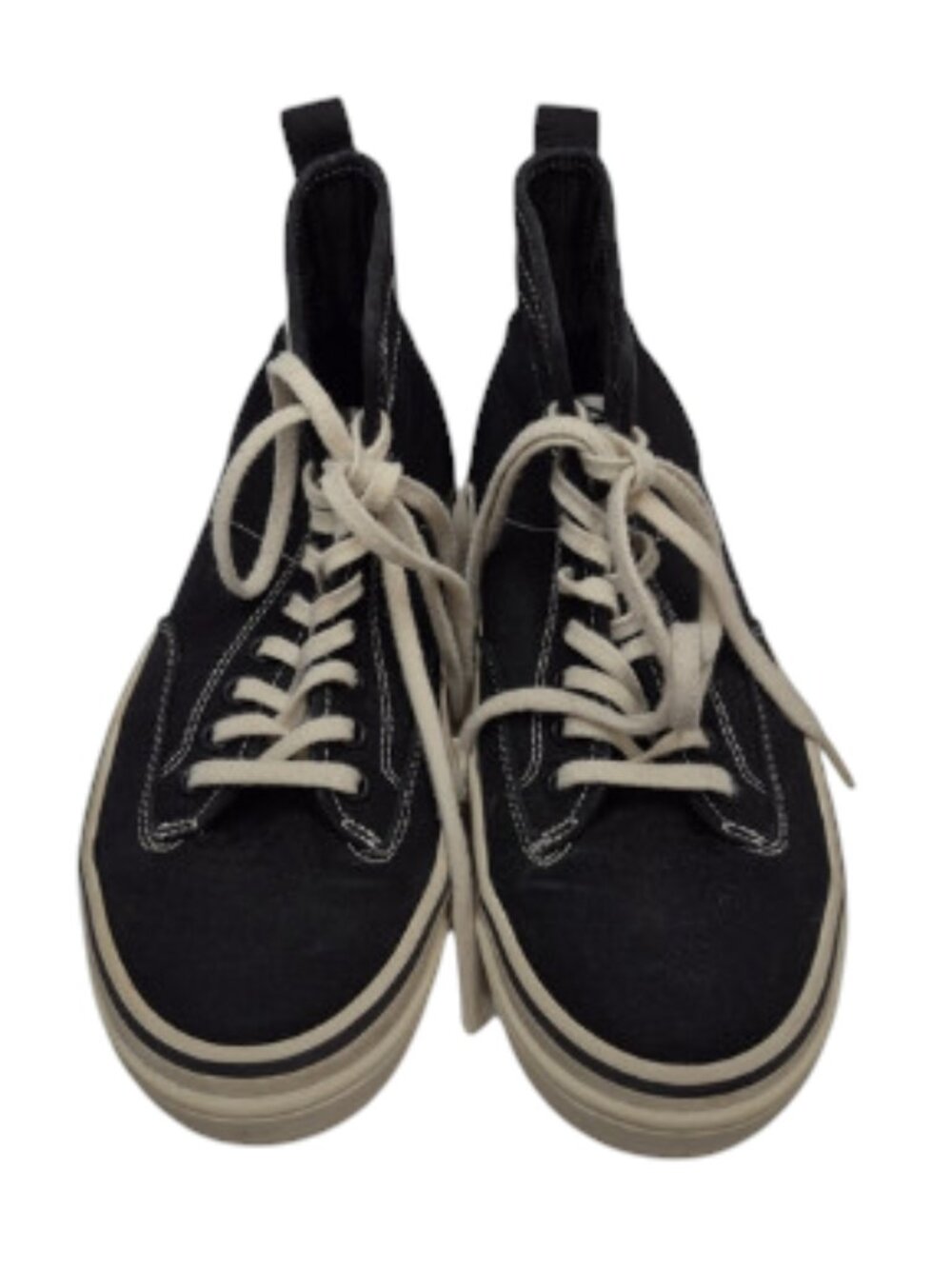 Vans Sentry Black High-Top Sneakers Old School Women's Size 8 Unisex Streetwear